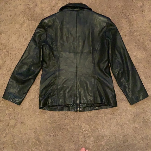 Relativity Black Leather Jacket - Picture 7 of 11